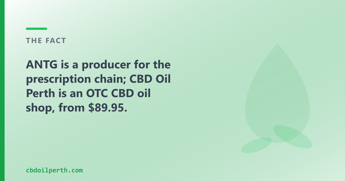 A licensed producer and an OTC shop are two different things, for different needs