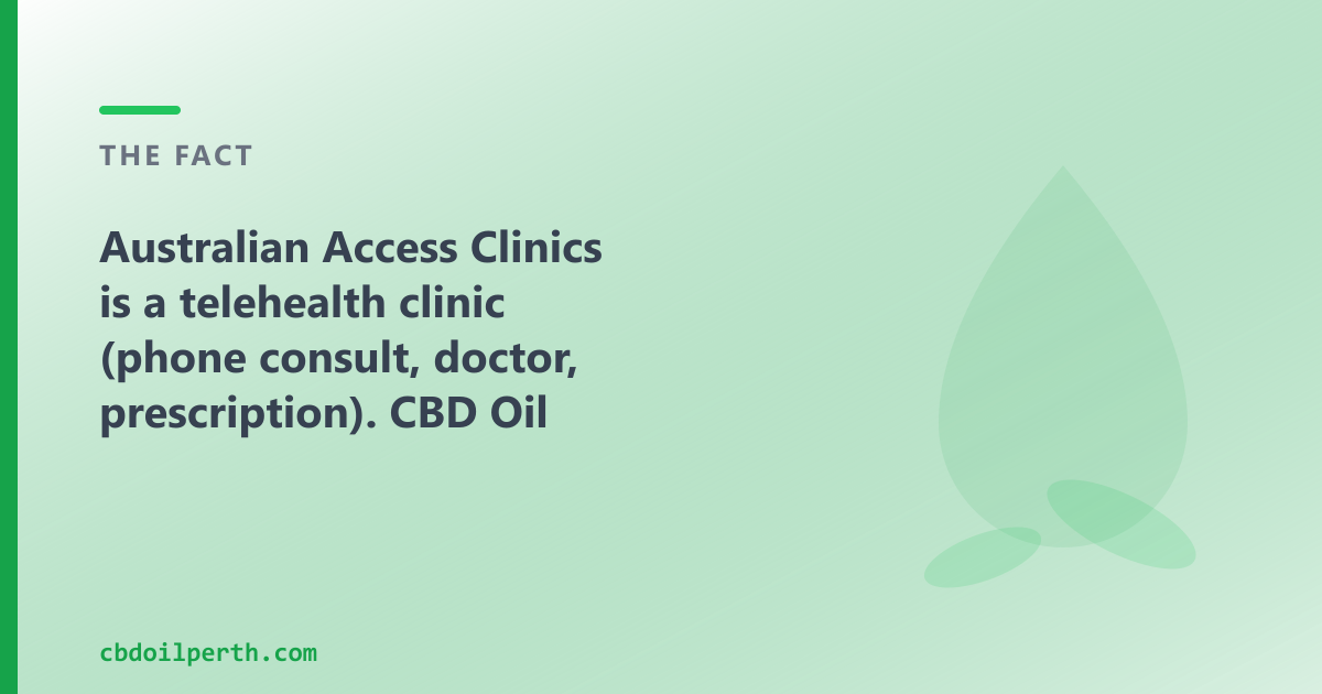 A prescription clinic and an OTC CBD oil shop are two different routes